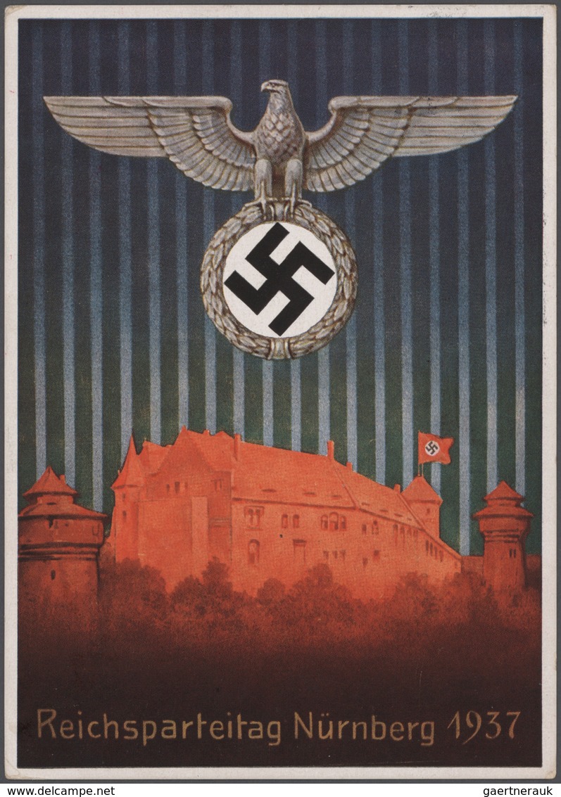 Deutsches Reich - 3. Reich: 1933/1945, werthaltiger Belege-Posten mit ca. 63 EF, MeF und MiF, dabei