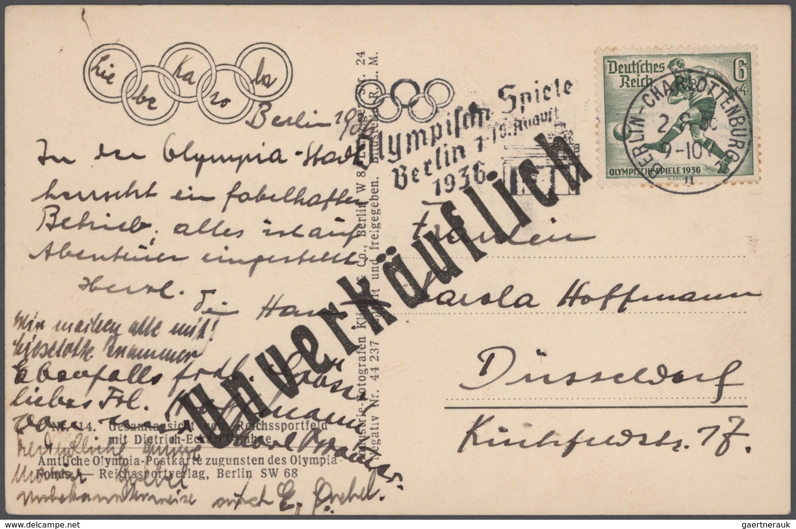 Deutsches Reich - 3. Reich: 1933/1945, werthaltiger Belege-Posten mit ca. 63 EF, MeF und MiF, dabei