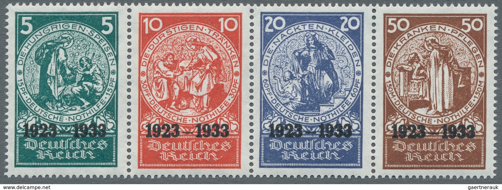 Deutsches Reich - 3. Reich: 1933-1945, Bis Auf Block 2 In Den Hauptnummern Komplette Postfrische Sam - Covers & Documents