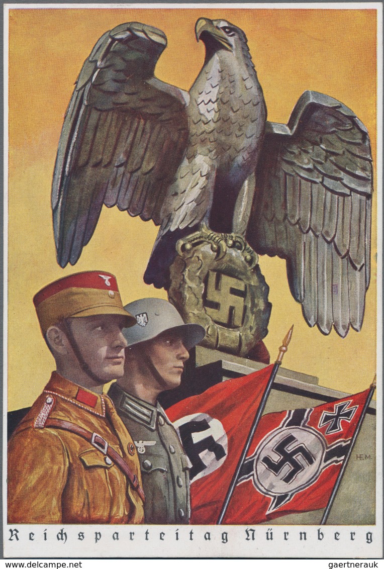 Deutsches Reich - 3. Reich: 1934/1944, vielseitiger Posten von ca. 280 Belegen, dabei Foto- und Prop