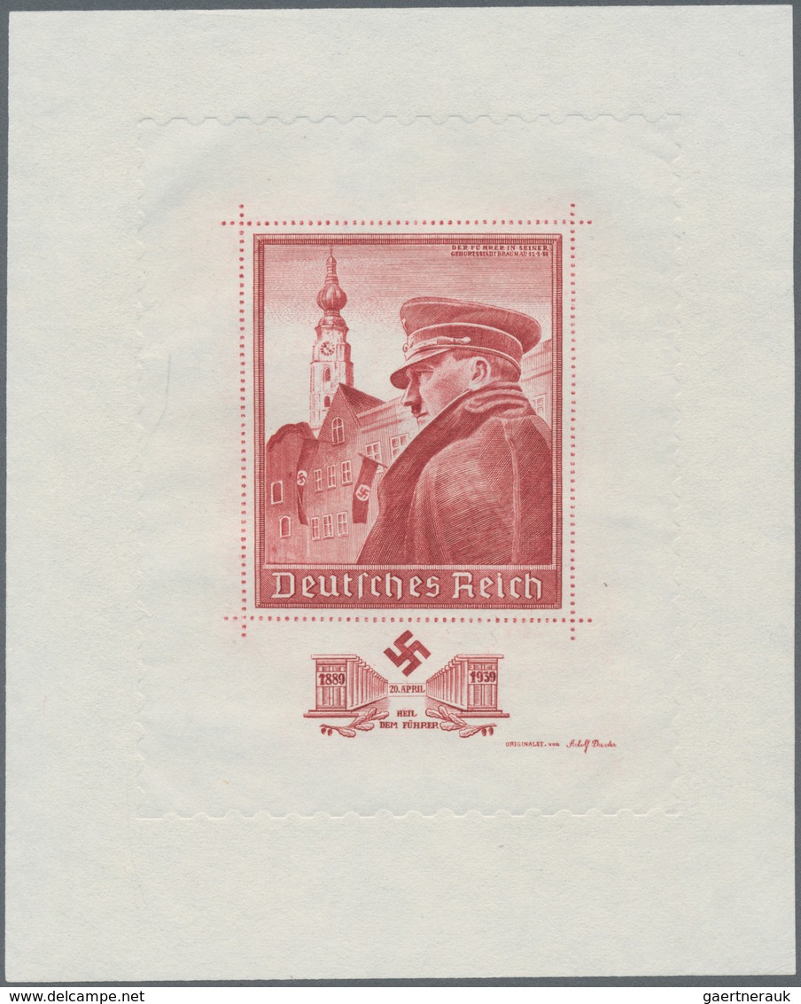 Deutsches Reich - 3. Reich: 1936/1940, Spezial-Lot Mit Sonderstempel-Briefstücken Bzw. Blanko-Belege - Lettres & Documents