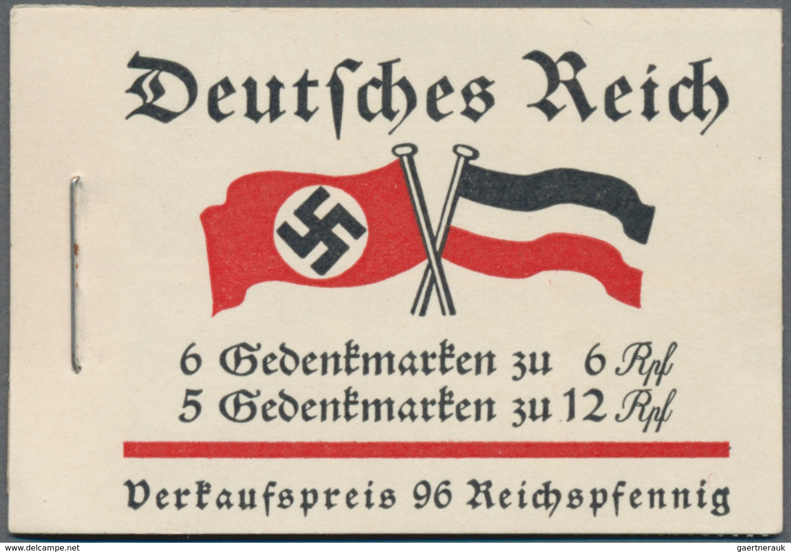 Deutsches Reich - Markenheftchen: 1933/1941, Lot Von Acht Markenheftchen: MiNr. 32.4, 38.1, 38.2, 39 - Carnets