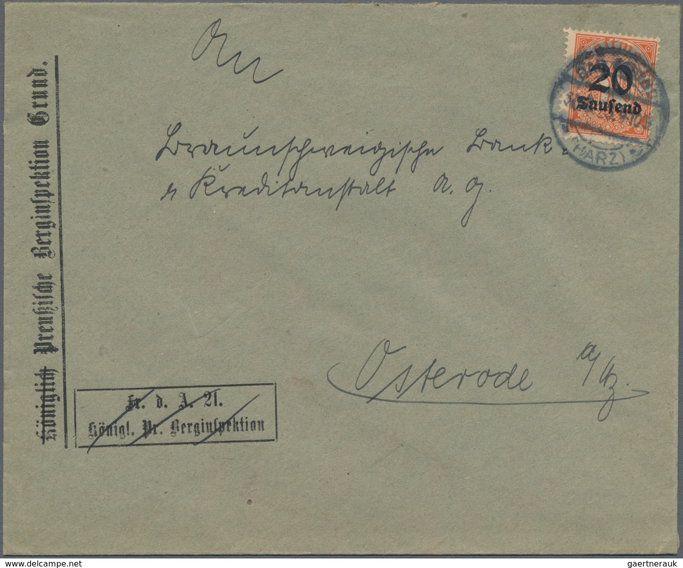 Deutsches Reich - Dienstmarken: 1874/1944, Gehaltvolle Sammlung Mit Ca.130 Belegen Im Ringbinder Mit - Service