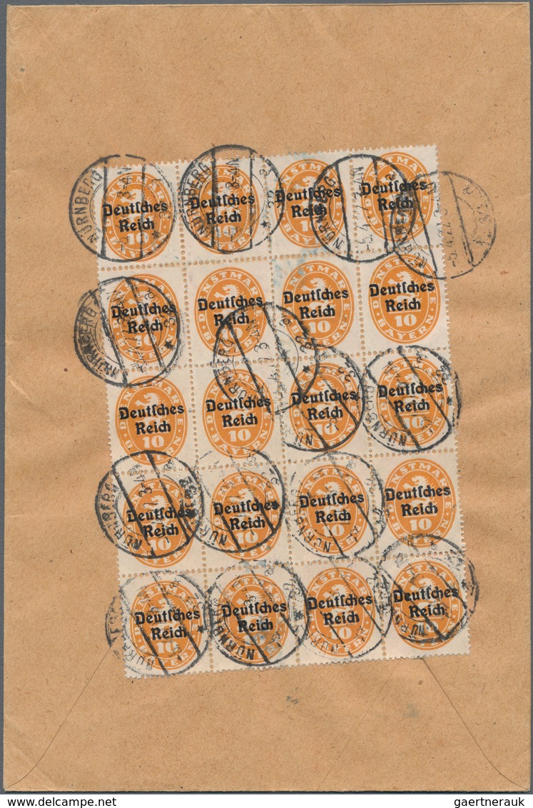 Deutsches Reich - Dienstmarken: 1880/1941, Vielseitige Partie Von Ca. 82 Briefen Und Karten Ab Kaise - Service