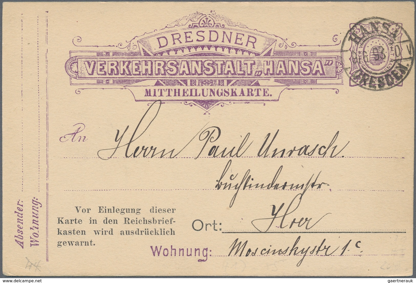 Deutsches Reich - Privatpost (Stadtpost): 1890er, Vielseitige Partie Von über 300 Meist Ungebrauchte - Postes Privées & Locales
