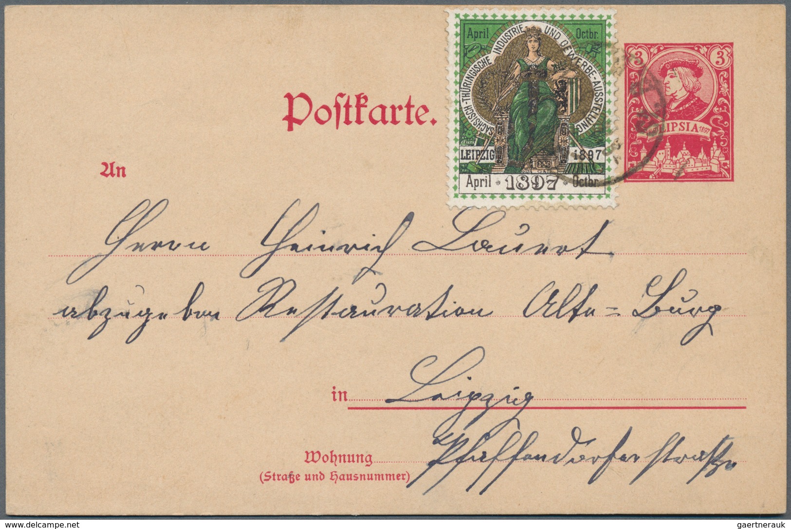 Deutsches Reich - Privatpost (Stadtpost): Ca. 1890/1920, Posten Von über 240 Meist Gebrauchten Priva - Postes Privées & Locales