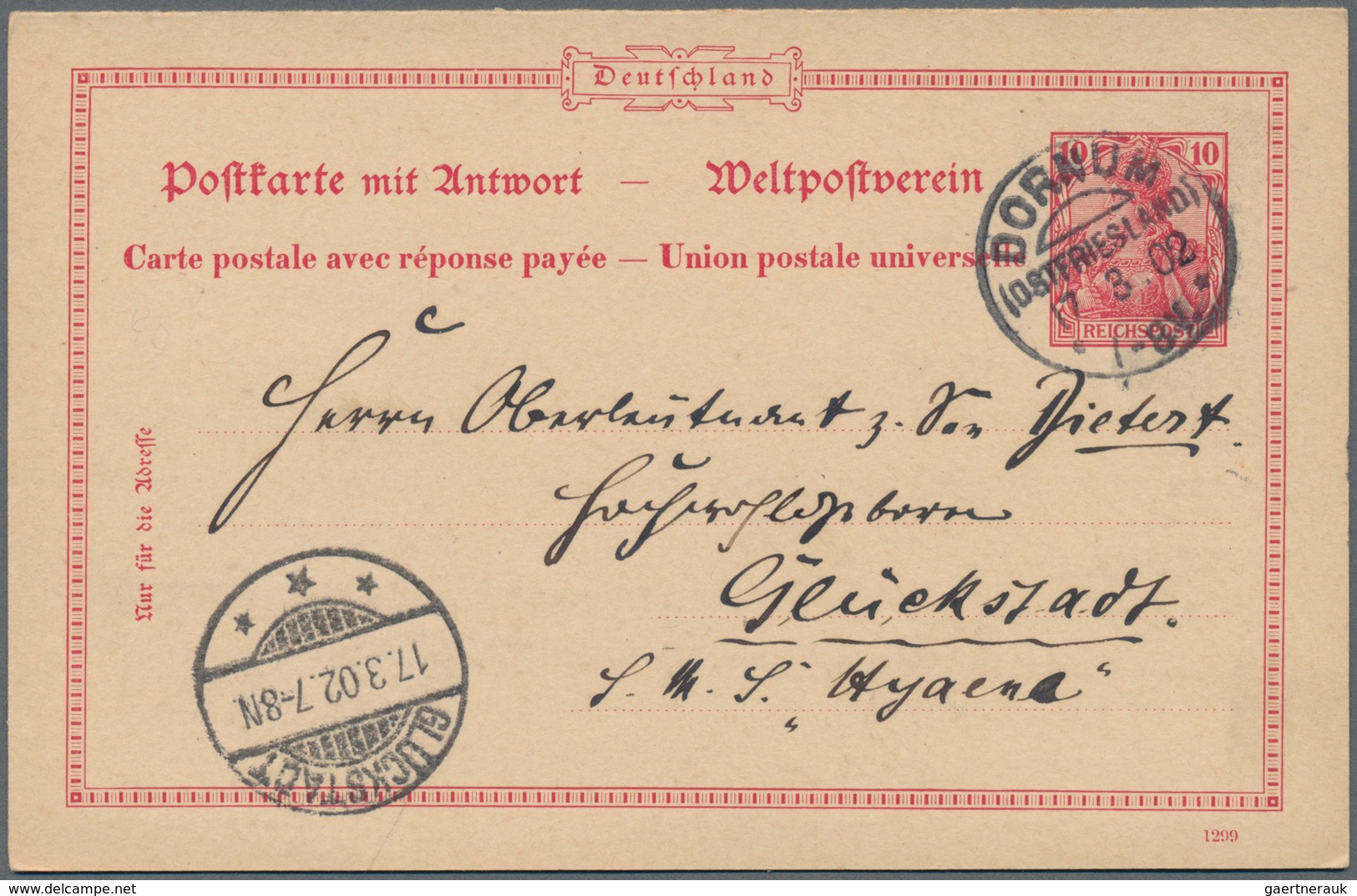 Deutsches Reich - Ganzsachen: 1870er-1940er Jahre: Etwa 450 Ganzsachen, Gebraucht Oder Ungebraucht, - Otros & Sin Clasificación