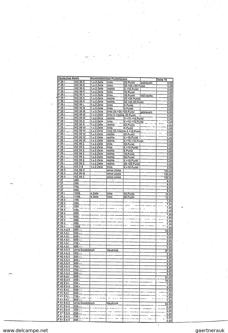 Deutsches Reich - Ganzsachen: 1891/1900, Spezial-Sammlung Von Ca. 327 Meist Ungebrauchten Ganzsachen - Other & Unclassified