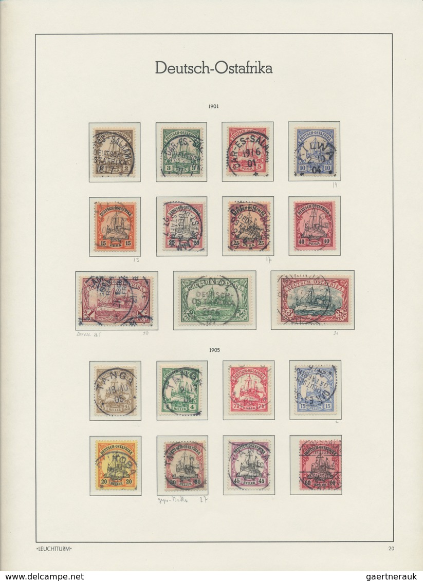Deutsche Auslandspostämter + Kolonien: 1886 - 1920, CHINA Bis Togo: Sehr Umfangreiche Sammlung, Unte - Autres & Non Classés
