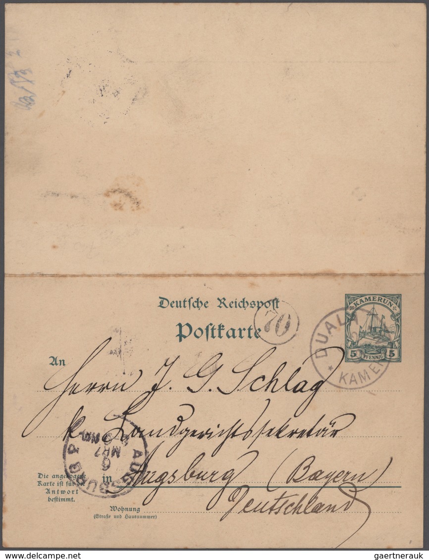 Deutsche Kolonien: 1890-1920, Posten Mit Marken Auf Steckseiten, Dabei Auch Etliche Höchstwerte, Daz - Autres & Non Classés