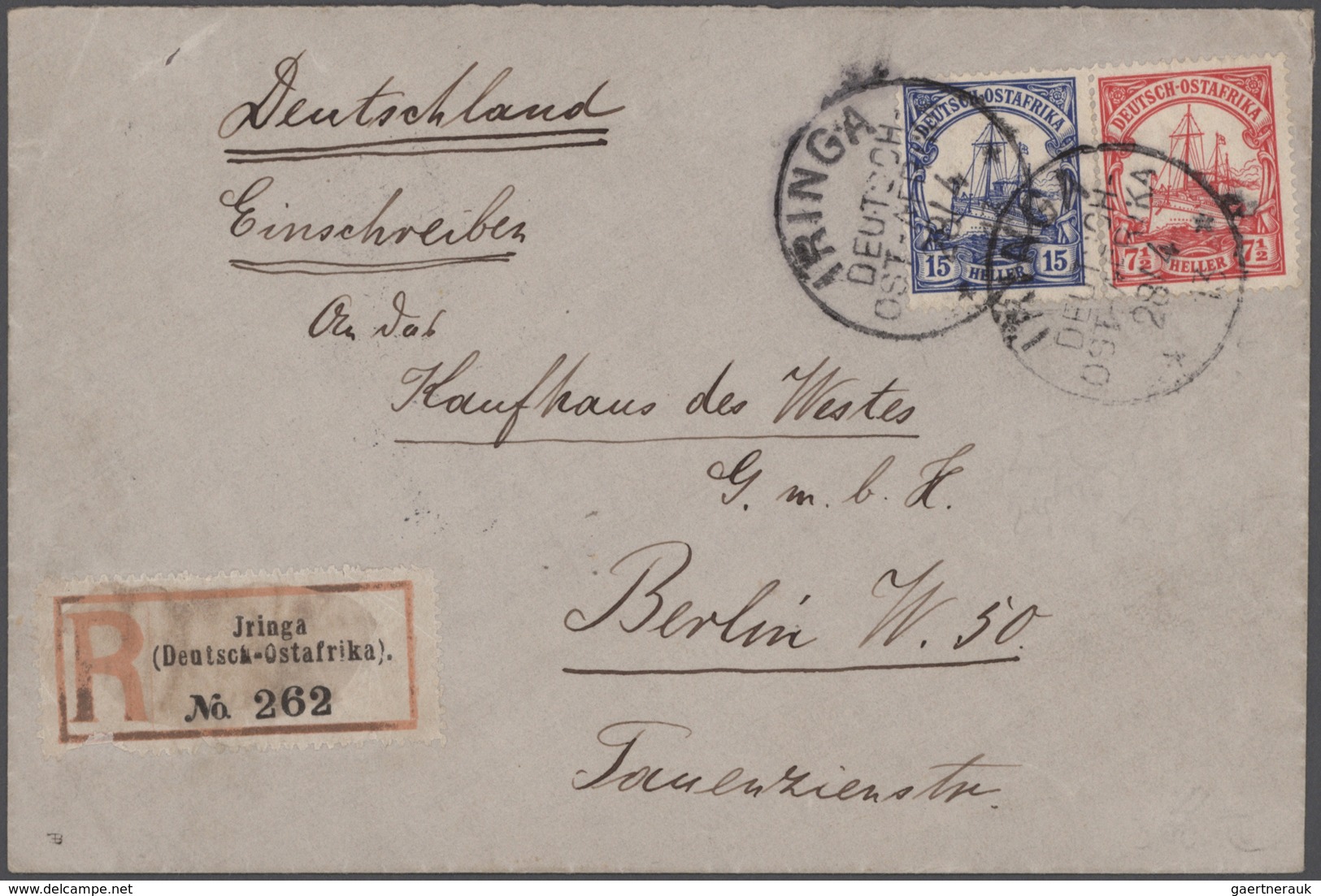 Deutsche Kolonien: 1890-1920, Posten mit Marken auf Steckseiten, dabei auch etliche Höchstwerte, daz