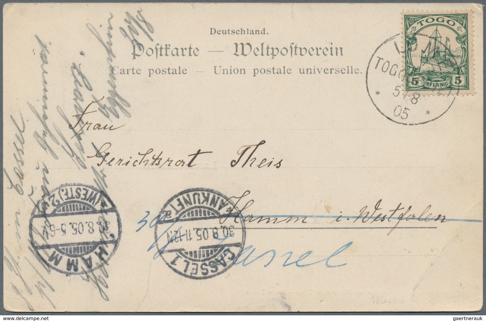 Deutsche Kolonien: 1900/1918 (ca.), 27 Karten (teils AK) Und Briefe Aus Verschiedenen Kolonien, U.a. - Autres & Non Classés