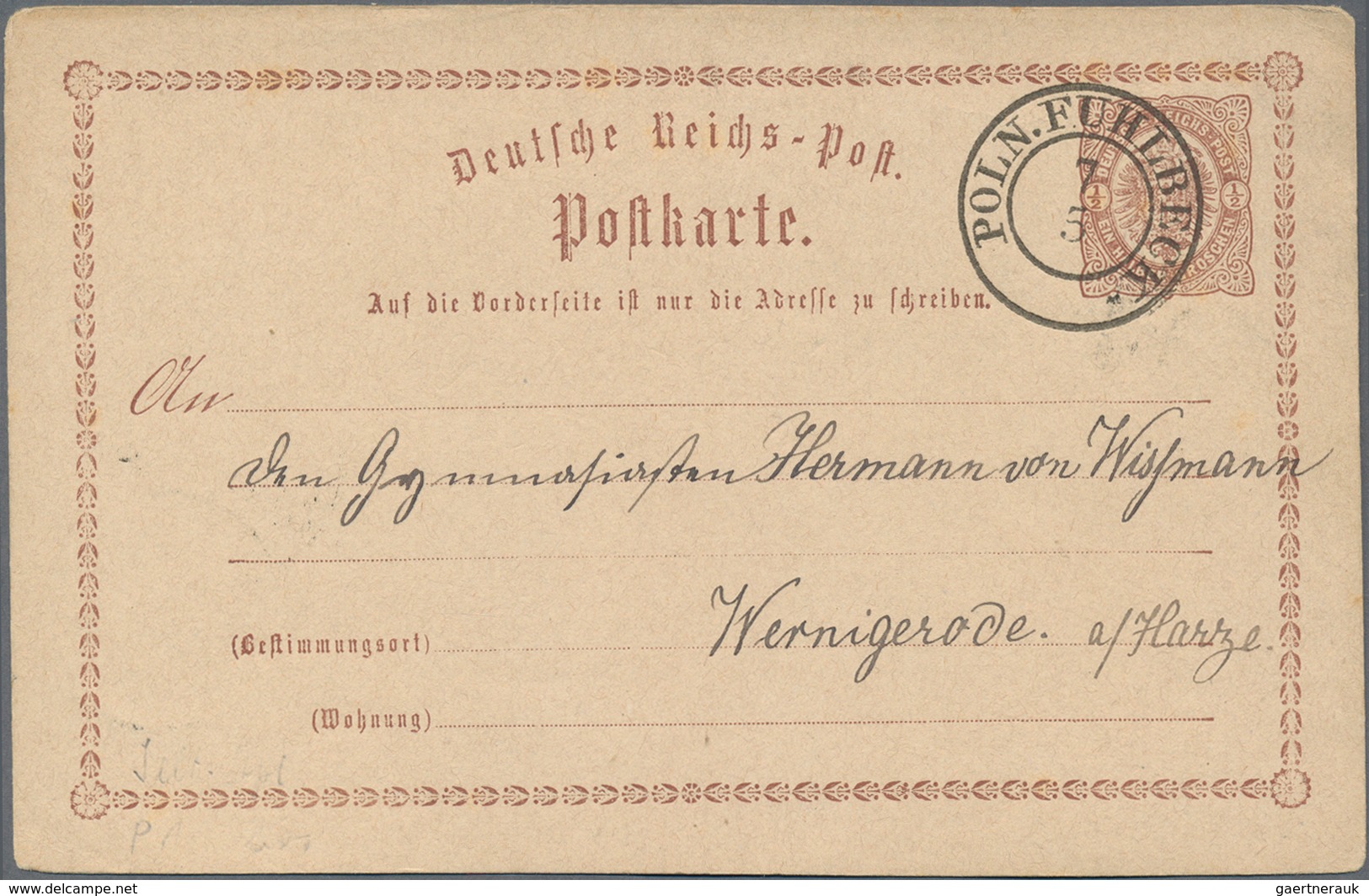 Deutsch-Ostafrika: 1883 - 1913, 9 Belege, Adressiert An Angehörige Der Familie Von Wissmann. (Herman - Deutsch-Ostafrika