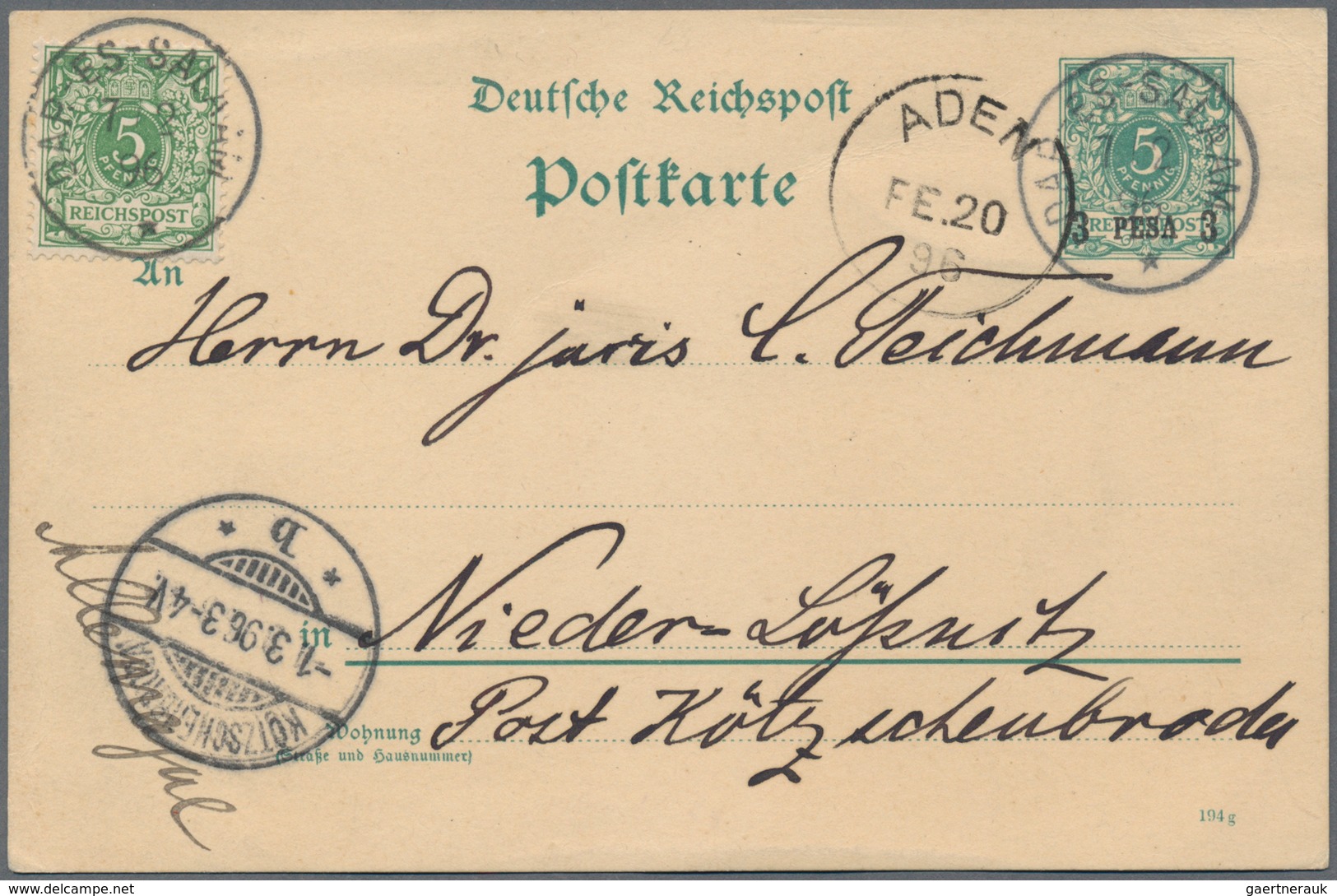 Deutsch-Ostafrika - Ganzsachen: 1893/1919, Album Mit 80 Ganzsachenpostkarten, Davon 53 Ungebraucht U - Deutsch-Ostafrika