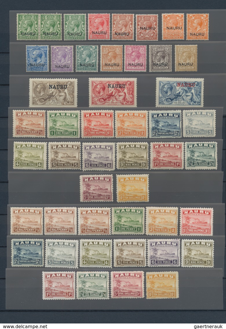 Deutsche Kolonien - Marshall-Inseln: 1899-1988: Sammlung Mit Gestempelten Marken Der Marshall-Inseln - Marshall