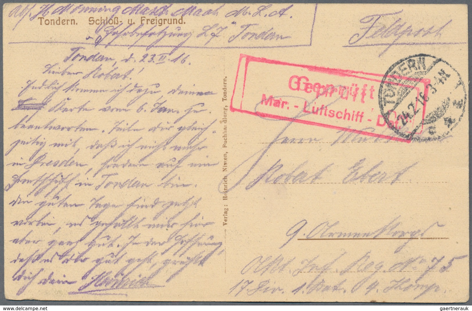 Feldpost 1. Weltkrieg: 1914/1920, Vielseitiger Sammlungsbestand Von Insgesamt Ca. 150 Belegen Zum Th - Autres & Non Classés