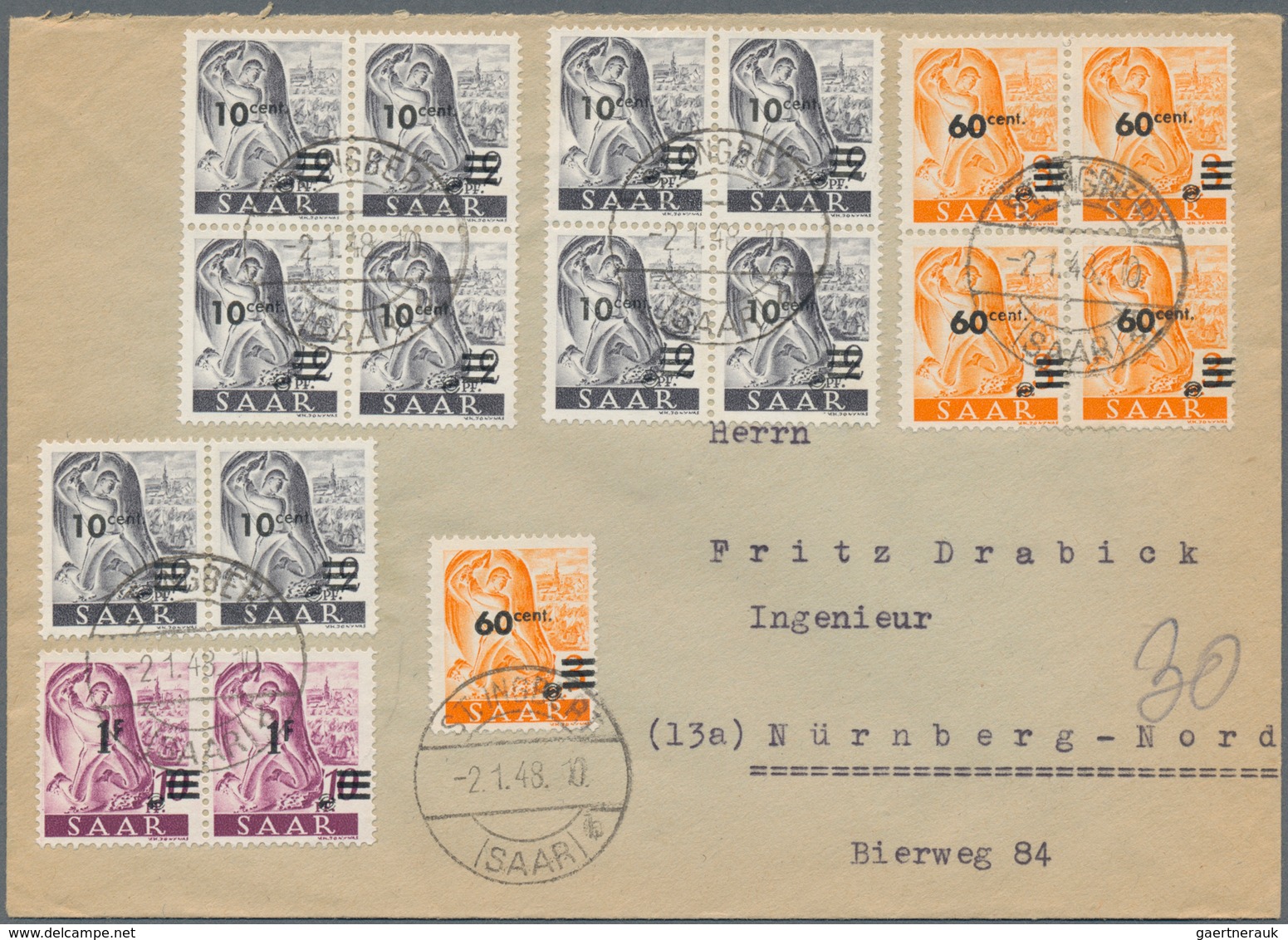 Deutsche Abstimmungsgebiete: Saargebiet: 1920/1959, Saargebiet Und Saarland: Generalsammlung Mit Ca. - Lettres & Documents