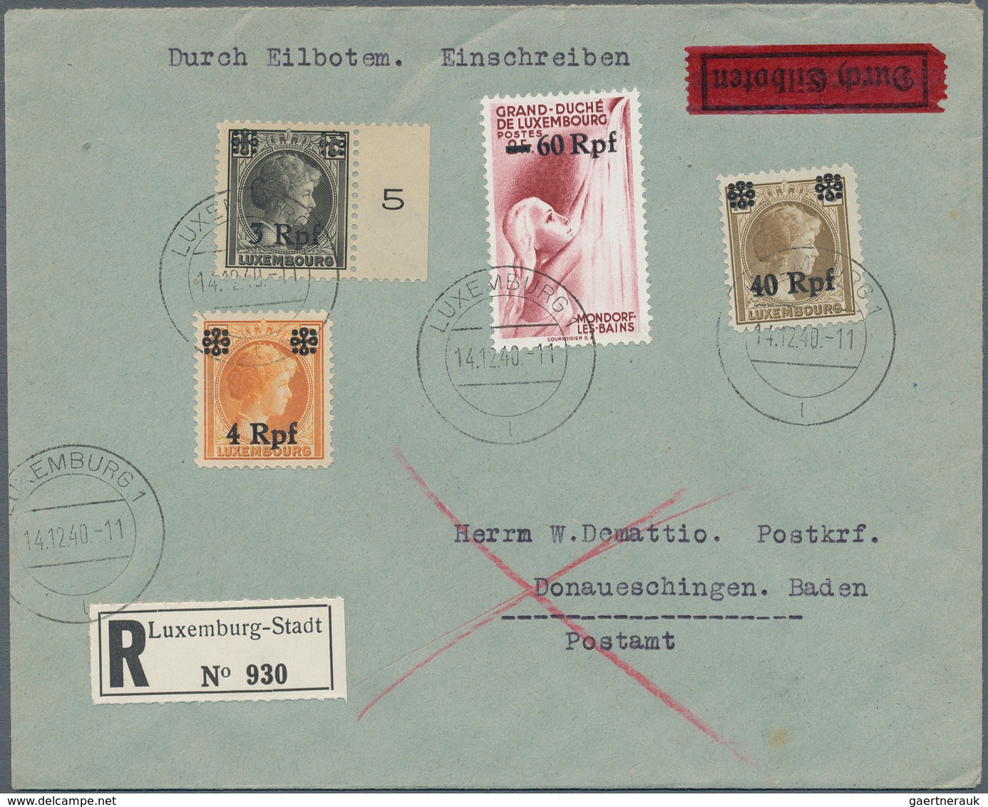 Deutsche Besetzung II. WK: 1939/1945, Posten Von über 350 Belegen Aus Zahlreichen Besetzungen II. WK - Besetzungen 1938-45