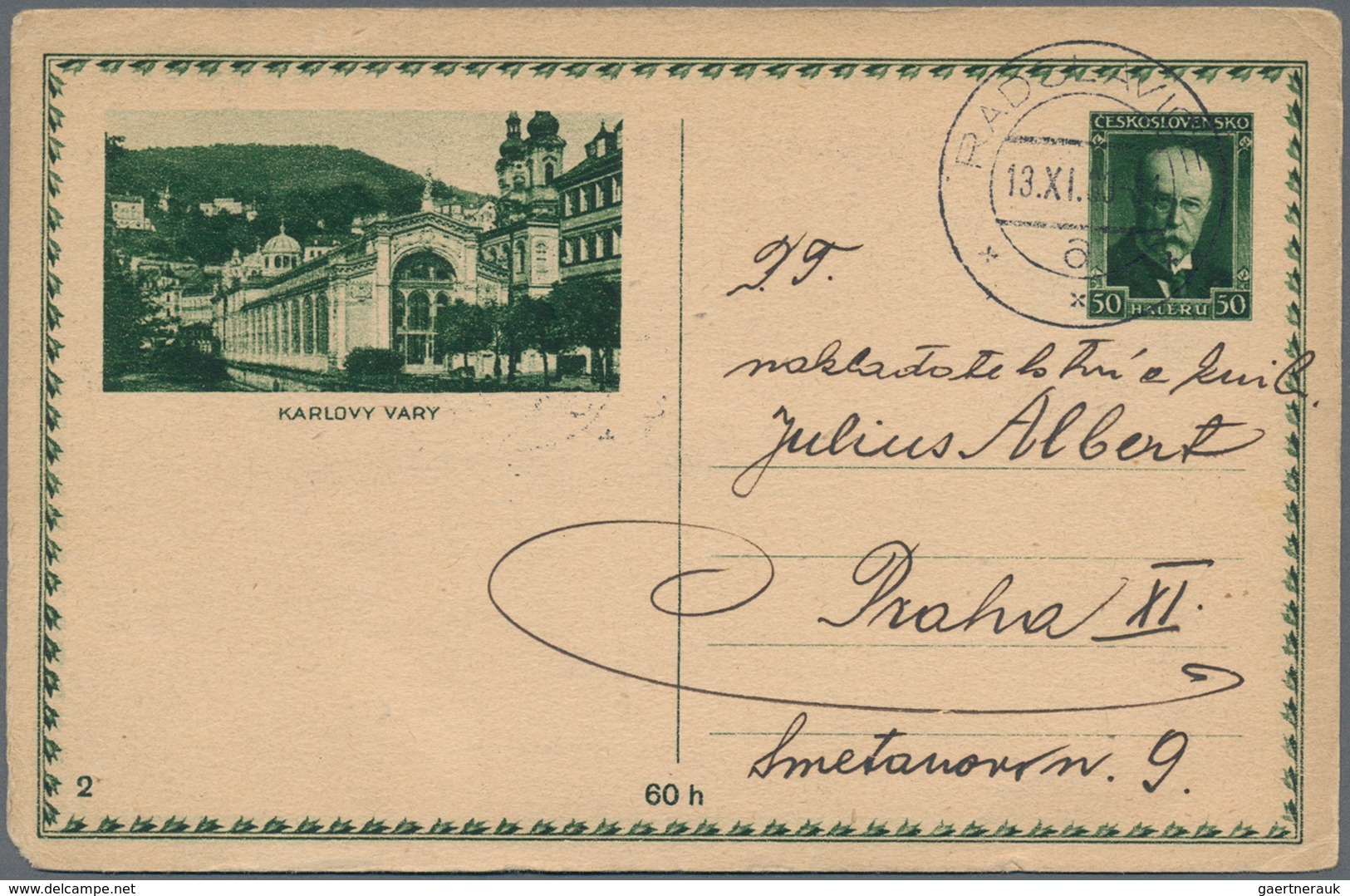 Dt. Besetzung II WK - Böhmen Und Mähren: 1900-1945 Ca.: Hunderte Von Briefen, Postkarten, Paketkarte - Occupation 1938-45