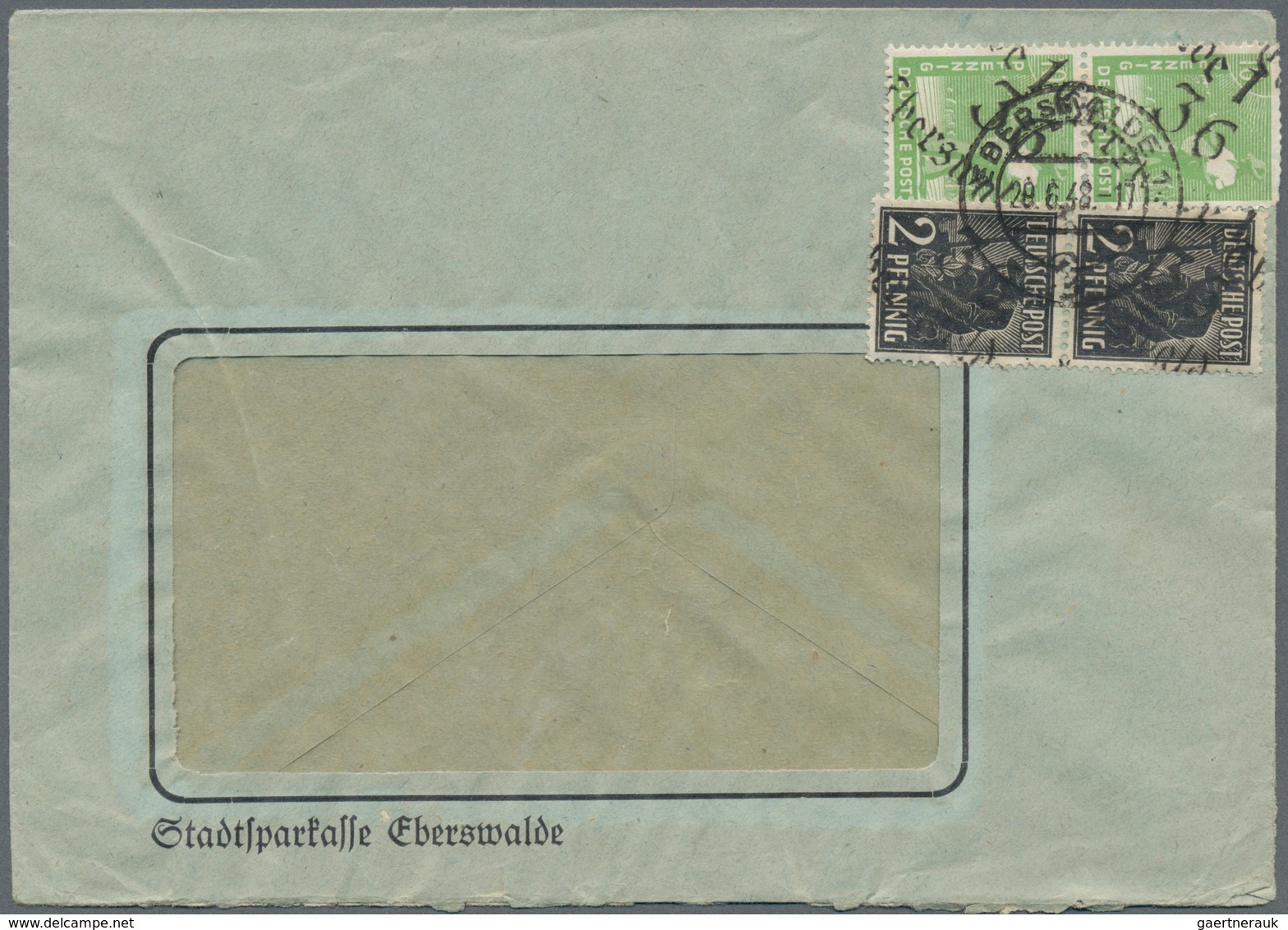 Sowjetische Zone - Bezirkshandstempel - VII - Bez. 36 (Potsdam): 1948, Partie Mit 53 Briefen, Belege - Autres & Non Classés