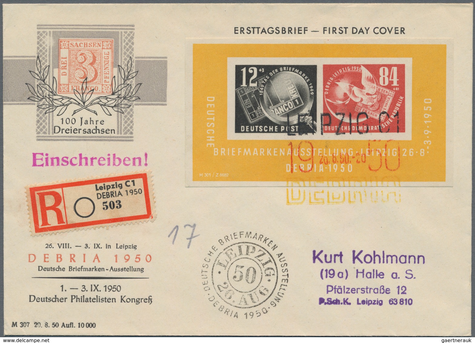 DDR: 1919 - 1959, Umfangreiche FDC-Sammlung Mit Vielen Guten Stücken Schon Ab Etwas SBZ, Dabei U.a. - Sammlungen