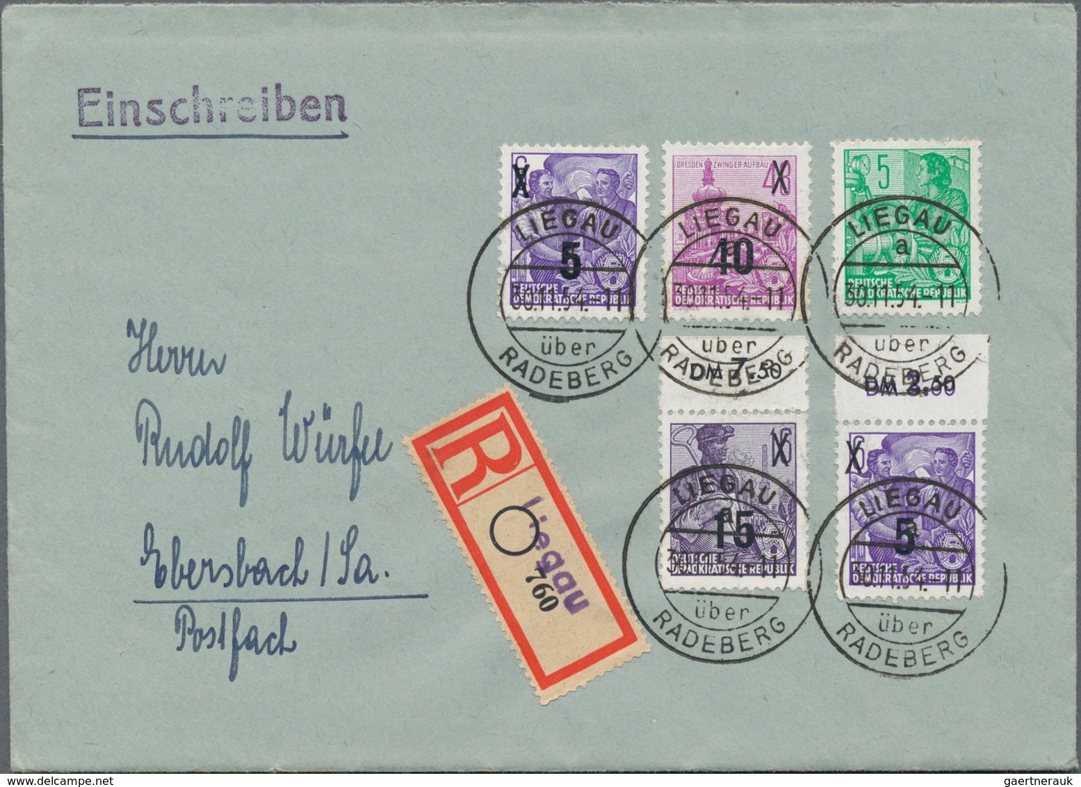 DDR: 1949/90 Ca. 450 Briefe, Drucksachen, Karten Und Paketkarten Aus Dem Täglichen Bedarf, Dabei Etw - Sammlungen