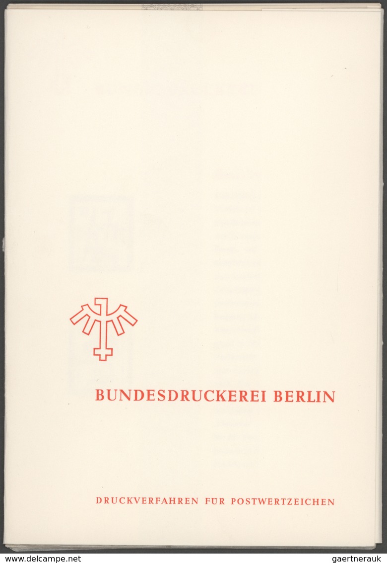 Bundesrepublik und Berlin: MINISTERKARTEN: 1954/2009 ca., prominenter Sammlungsbestand mit Tausenden