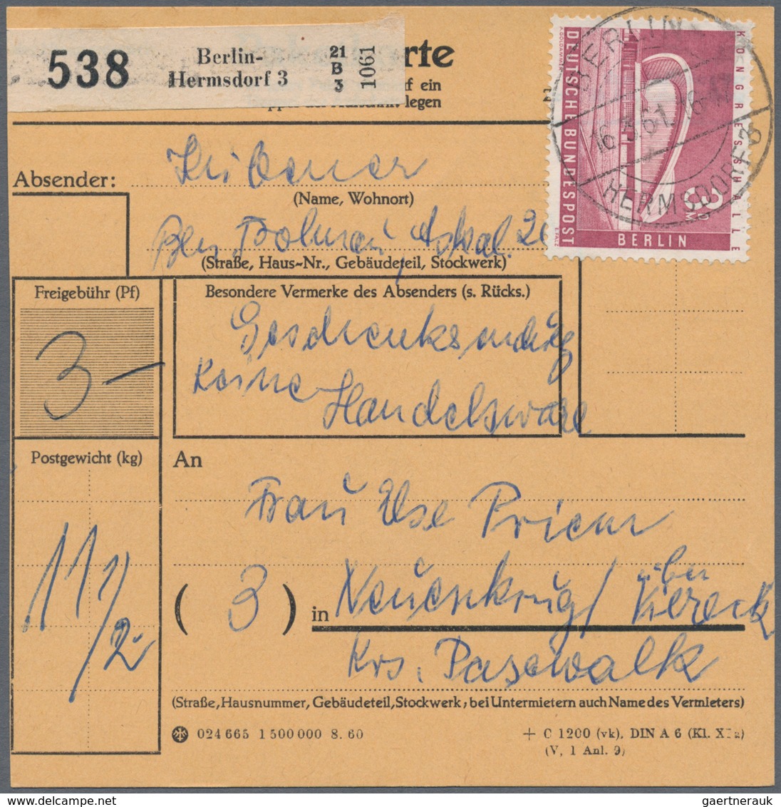 Berlin: 1945/1990, umfassende Sammlung von ca. 1.420 Briefen und Karten ab einigen Vorläufern bis hi