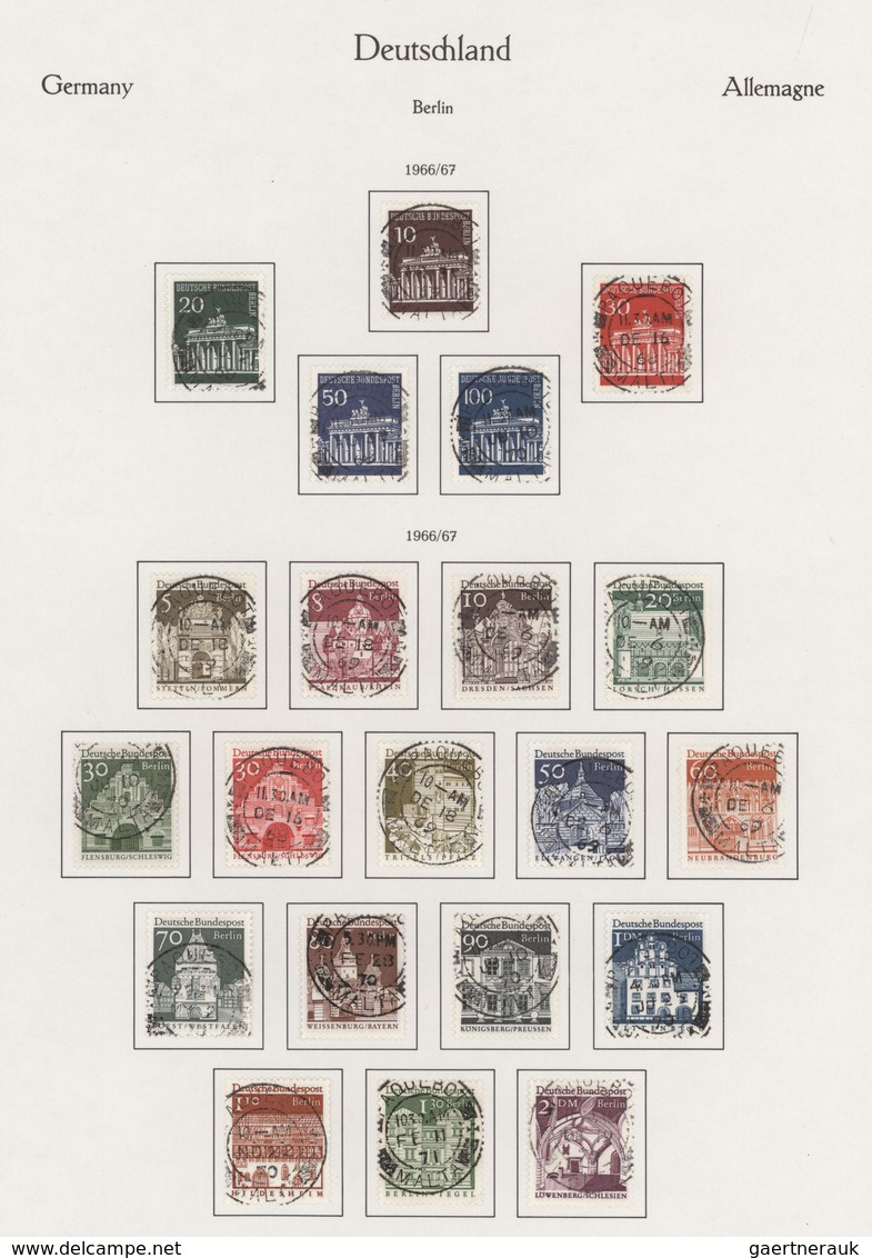 Berlin: 1961/1978, Paquebot-Stempel Von Malta Auf Berlin, Sauber Gestempelte Sammlung Mit Ca. 235 Ma - Unused Stamps
