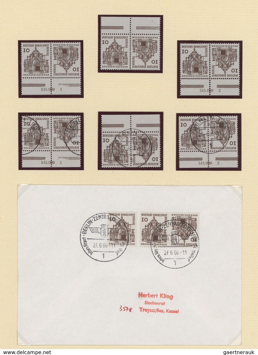 Berlin: 1962/1965, Saubere Spezial-Sammlungspartie Auf Albenblättern, Dabei Versuchsrollen Mit Bande - Unused Stamps