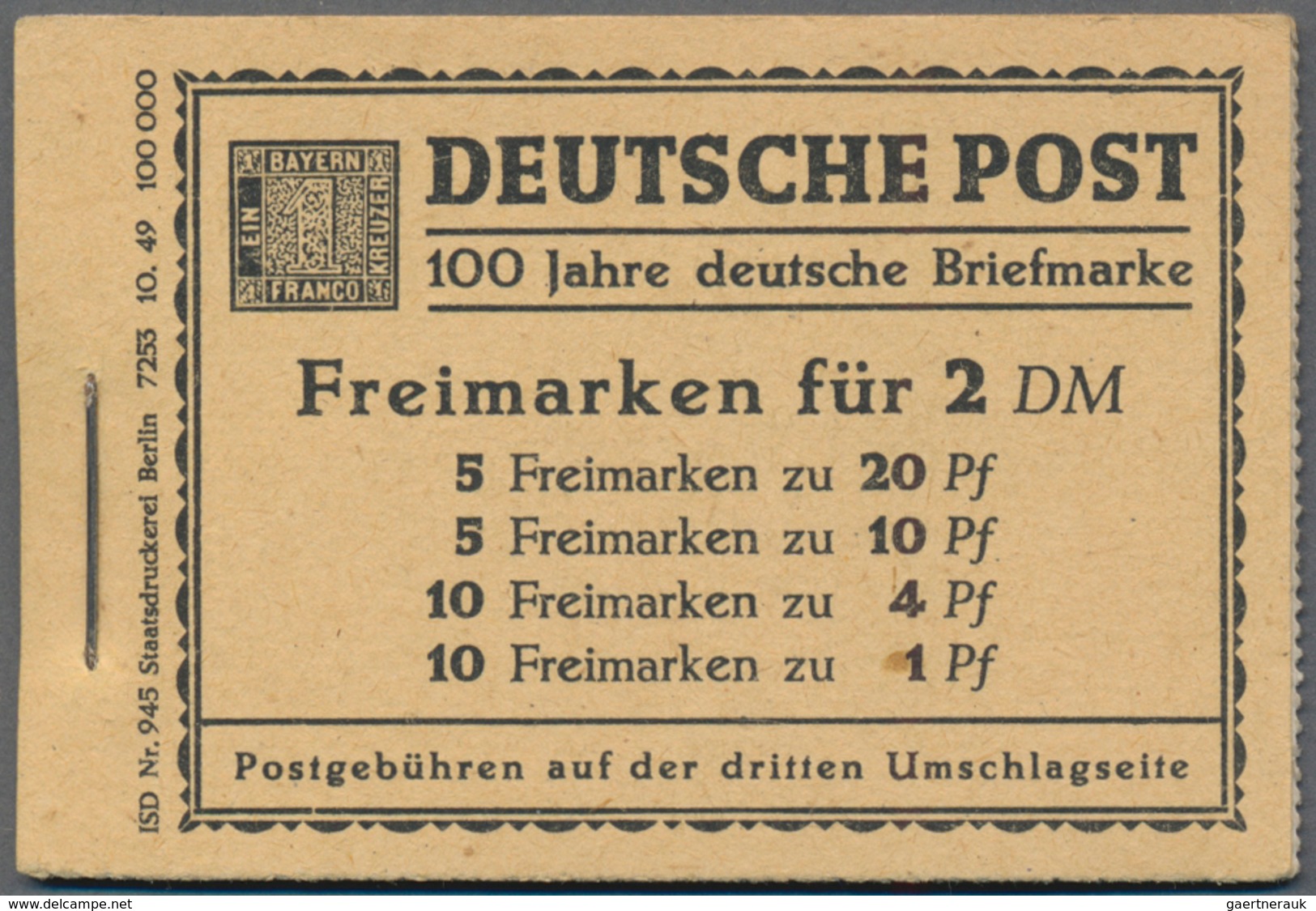 Berlin - Markenheftchen: 1949/1989, Postfrische Sammlung Von 43 Markenheftchen, Dabei Bauten I + II - Booklets