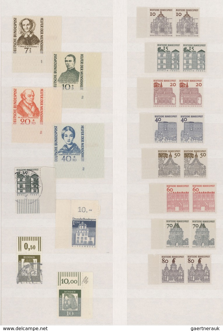 Bundesrepublik Deutschland: 1949/1964, Bizone Und Bund, Meist Postfrische Spezialpartie Ab Bizone Mi - Collections