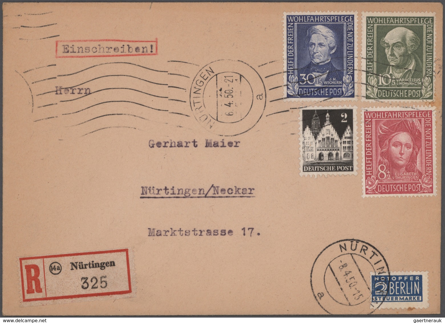Bundesrepublik Deutschland: 1949/2008, Vielseitiger Und Ergiebiger Posten Von Ca. 620 Briefen Und Ka - Collections
