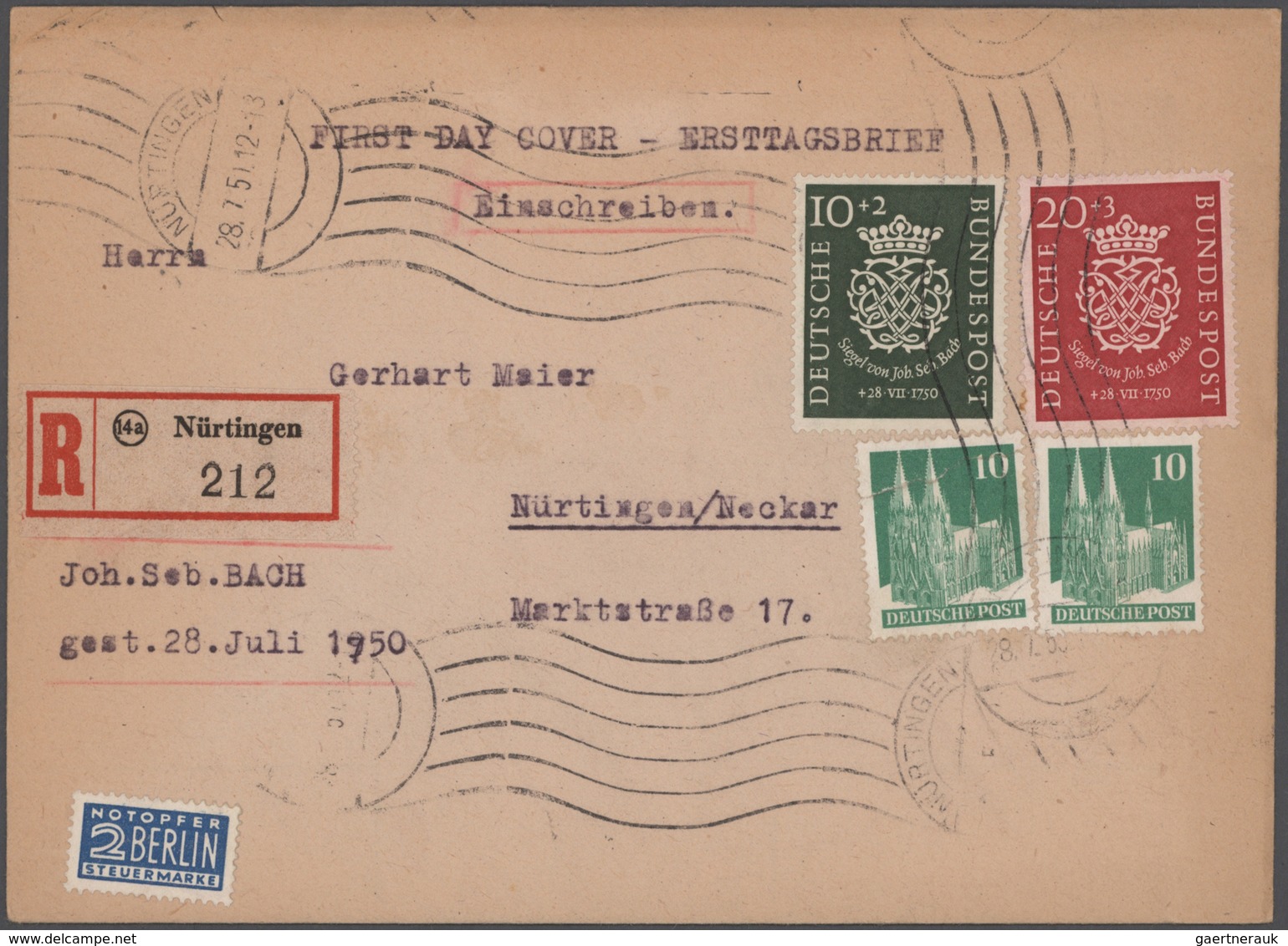 Bundesrepublik Deutschland: 1949/2008, vielseitiger und ergiebiger Posten von ca. 620 Briefen und Ka