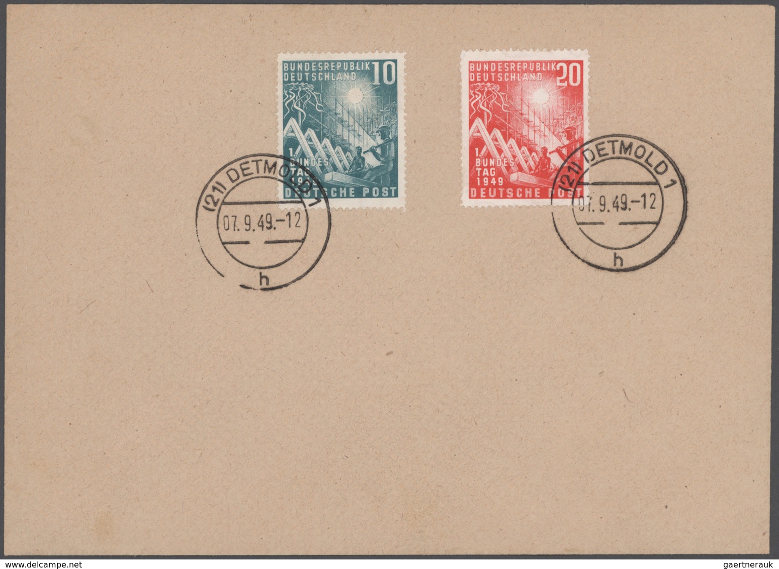 Bundesrepublik Deutschland: 1949/2008, vielseitiger und ergiebiger Posten von ca. 620 Briefen und Ka