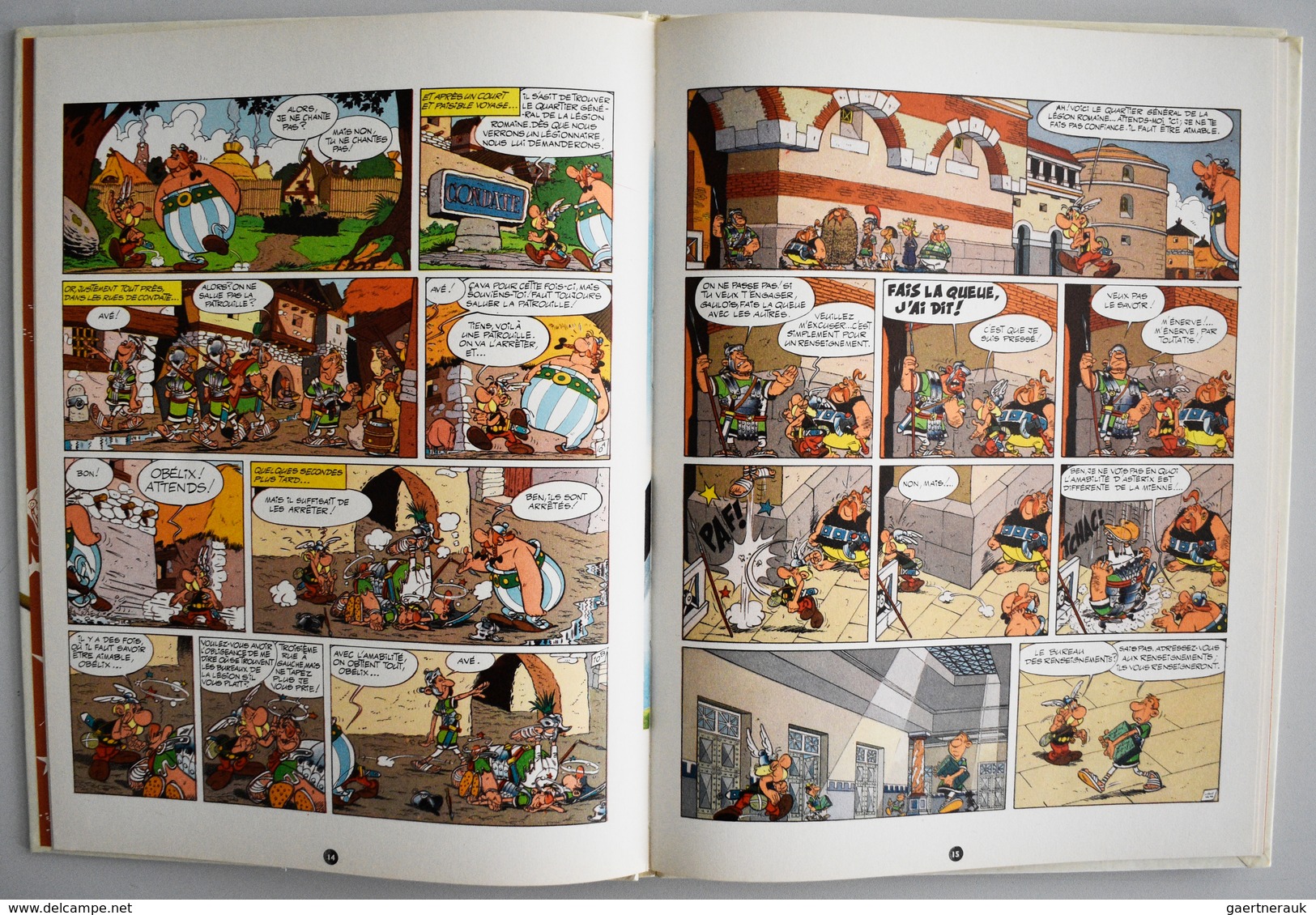 Varia (im Briefmarkenkatalog): COMICS: 7 Gebundene Ausgaben Asterix: "Une Aventure D Asterix Le Gaul - Other & Unclassified