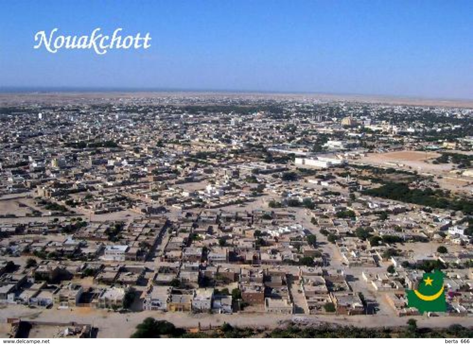 Mauritania Nouakchott Aerial View New Postcard Mauretanien AK - Mauretanien