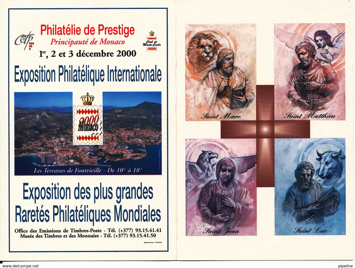 Monaco FDC 24-12-1999 With Cachet - FDC