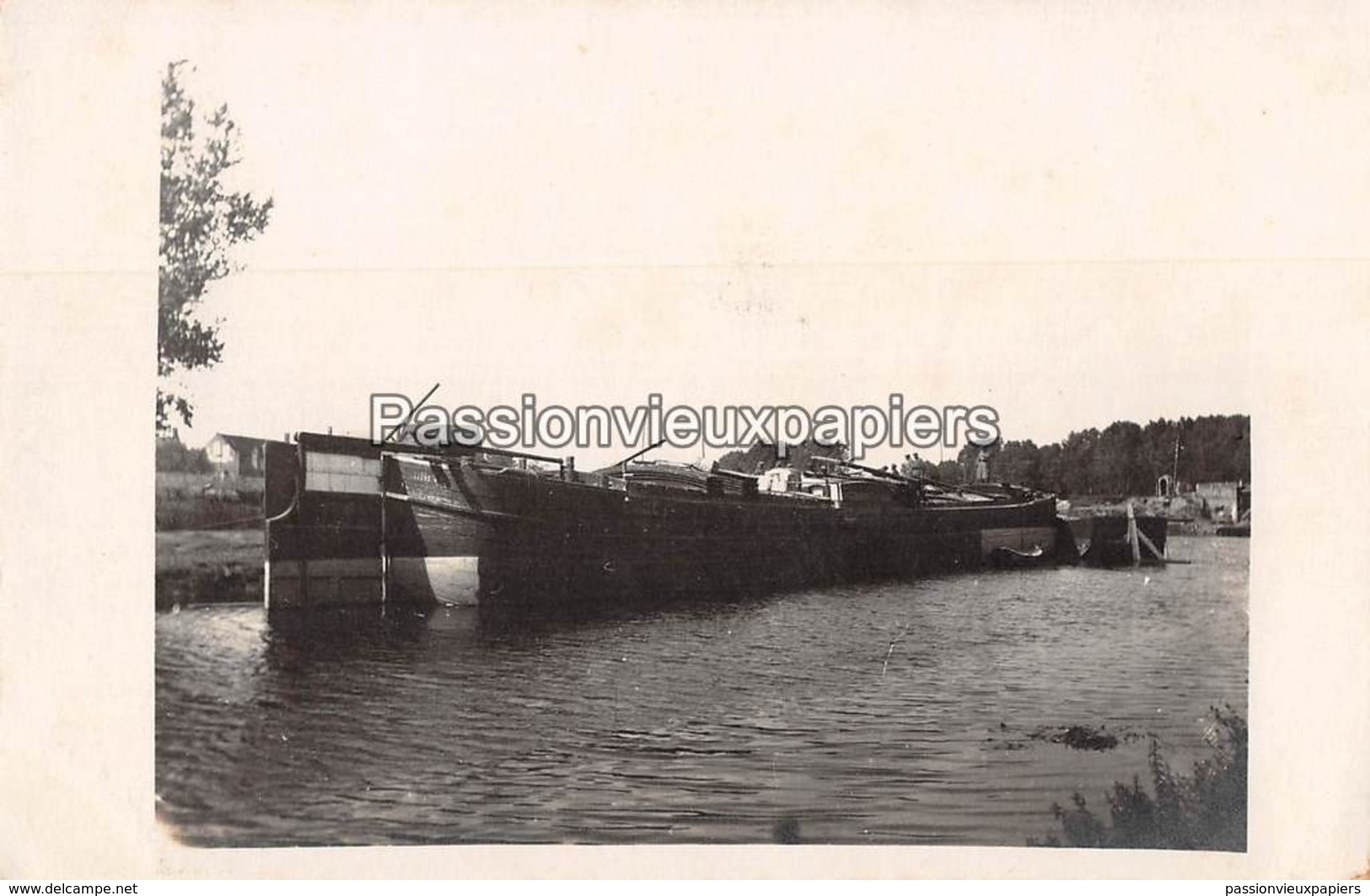 CARTE PHOTO ALLEMANDE PENICHE (n°20) - Guerra 1914-18