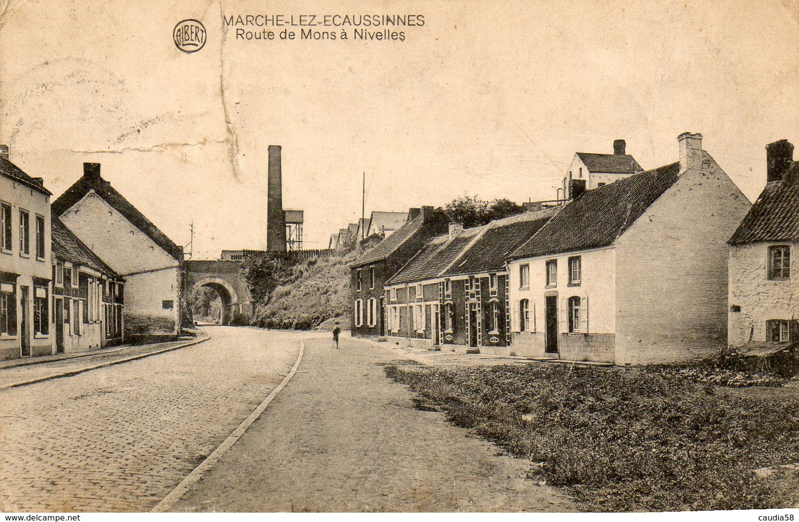 Marche-lez-Ecaussinnes. La Route De Mons à Nivelles - Ecaussinnes