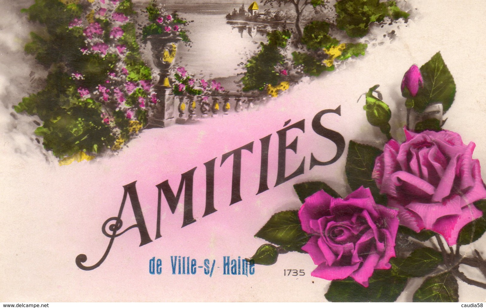 Amitiés De Ville- Sur- Haine. Fleurs. - Le Roeulx