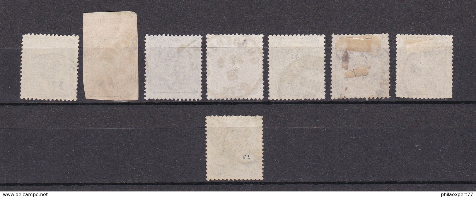 Deutsches Reich - 1875/79 - Michel Nr. 31/36 - Gest. - 78 Euro - Used Stamps