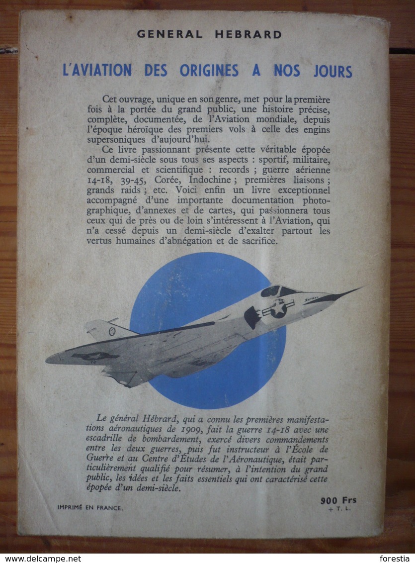 L'aviation Des Origines à Nos Jours - HEBRARD (Général) - Oorlog 1914-18