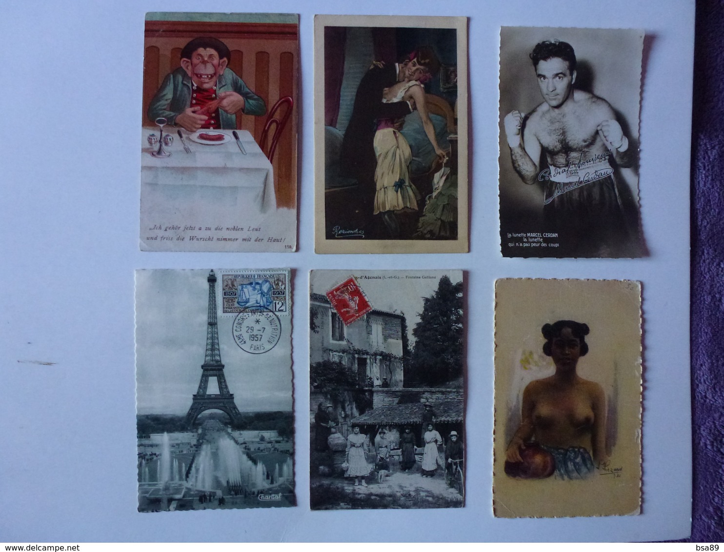BEAU LOT DE 50 CPA , VOIR SCAN - 5 - 99 Postcards