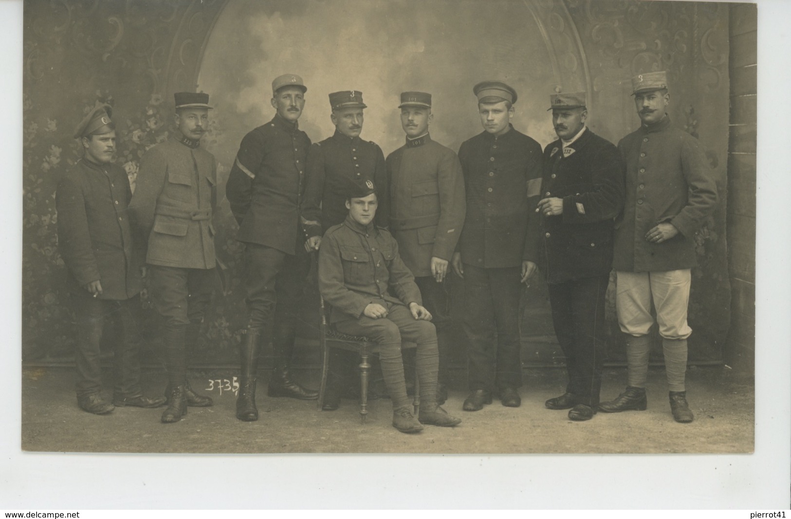 GUERRE 1914-18 - ALLEMAGNE - CAMP DE PRISONNIERS DE HAMMELBURG - Carte Photo Prisonniers Russes (Russian Soldiers ) - Hammelburg