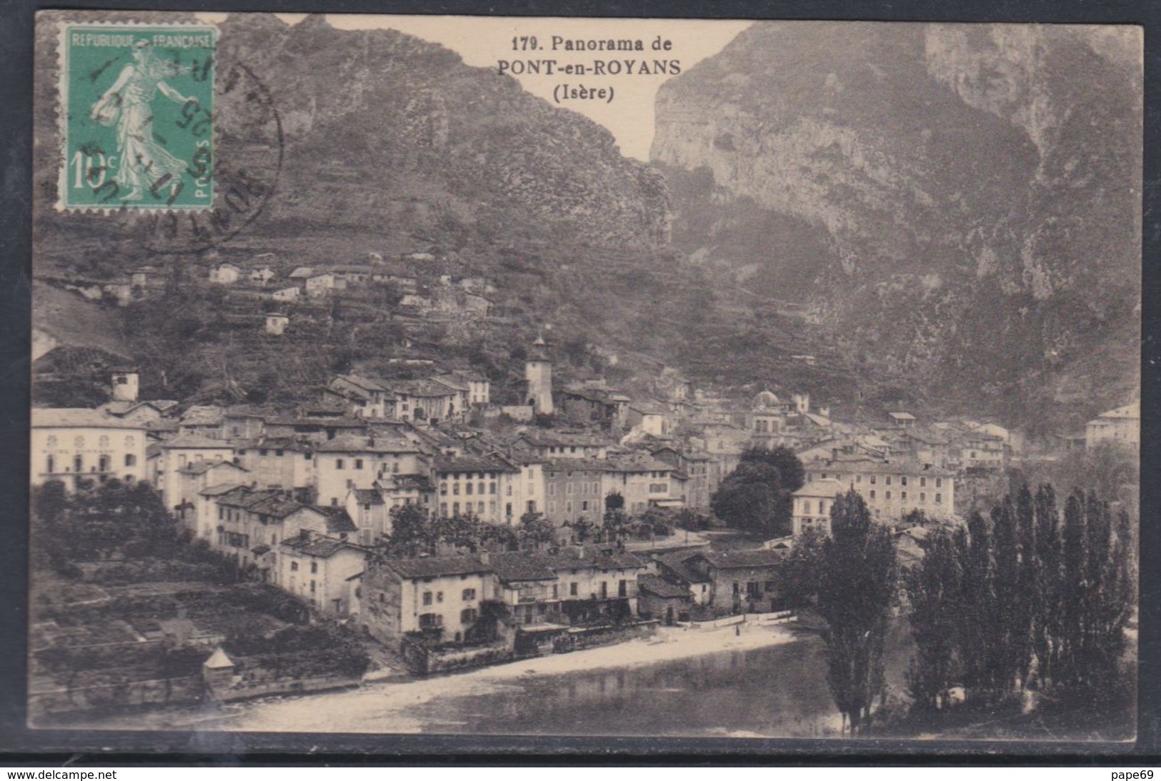 Pont-en-Royans : Panorama, Ayant Voyagé, TB - Pont-en-Royans