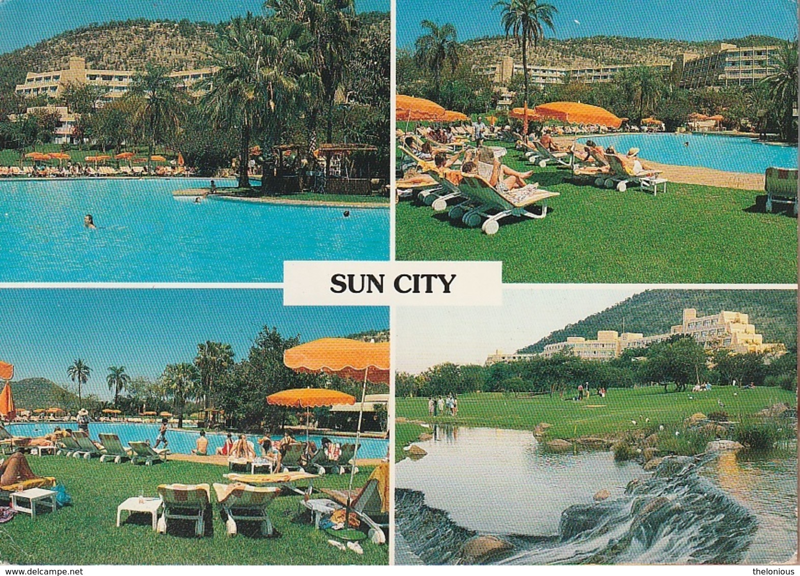 * Cartolina - Bophuthatswana - Sun City Hotel - Viag. 1991 Per Bergamo - Zuid-Afrika