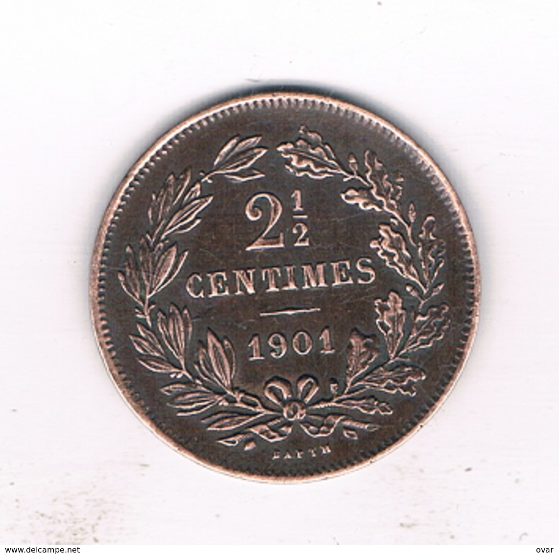 2 1/2 CENTIMES 1901.LUXEMBURG  /970/ - Luxemburg