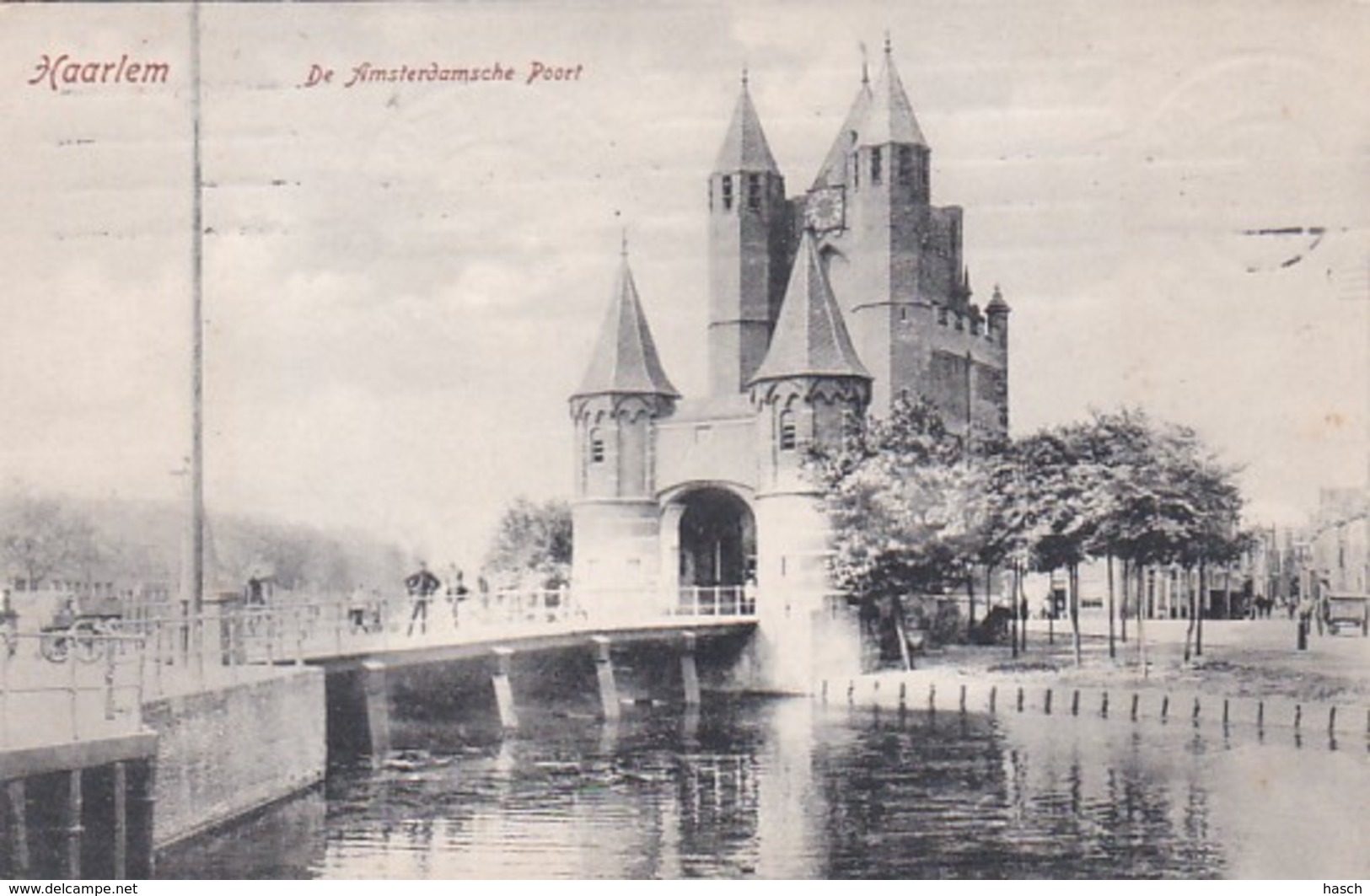 481295Haarlem, De Amsterdamsche Poort. – 1912. - Haarlem