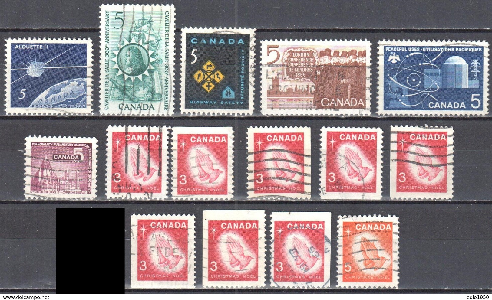 Canada 1966 - Year Set - Mi.389-396 - Used Gestempelt - Années Complètes